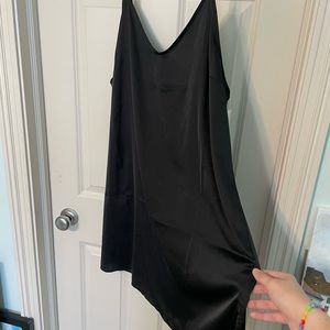 Black Slip Dress